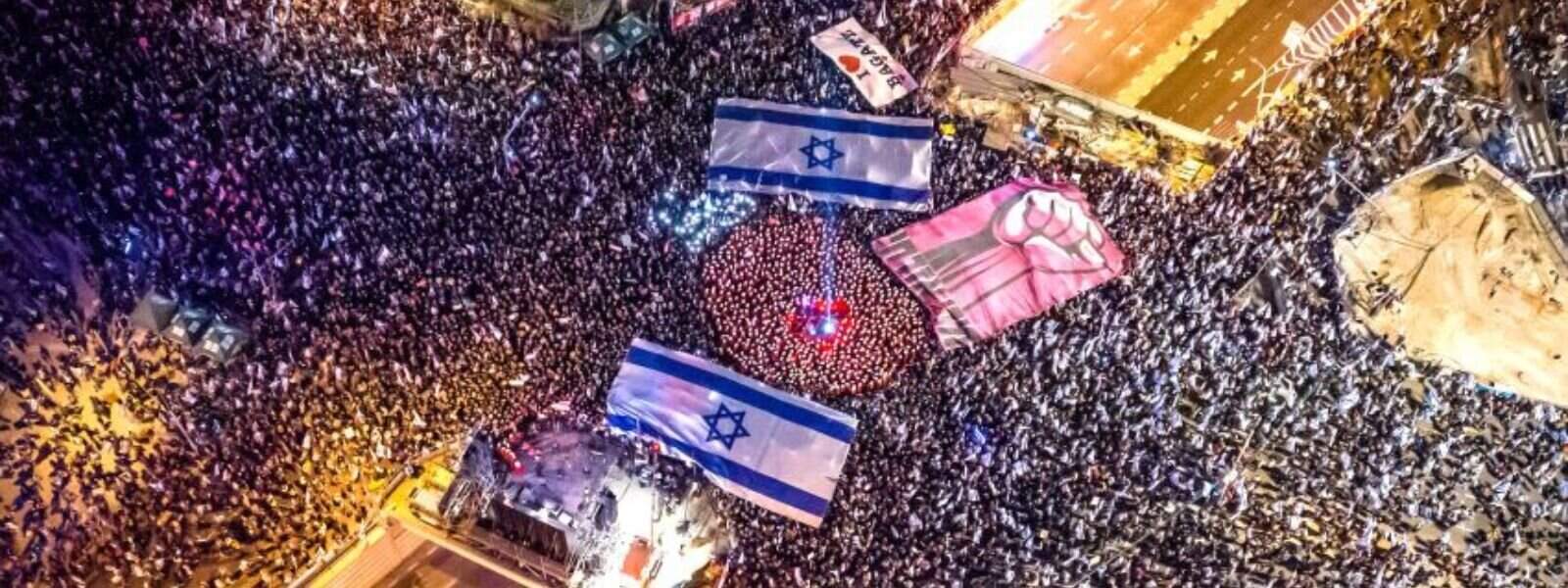 Huge crowds rally against Israel’s judicial change